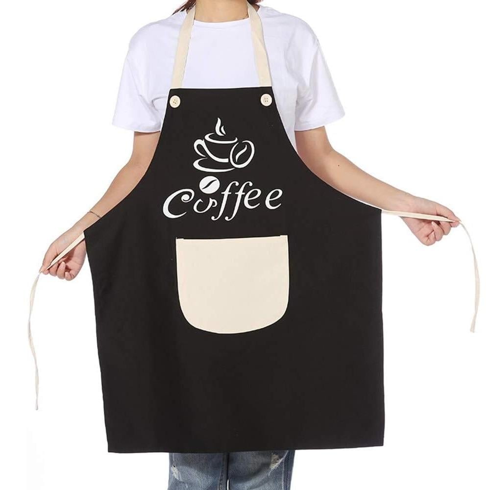 Фартук тканевый с карманом R32607 Coffee 72х65 см Фартук тканевый с карманом R32607 Coffee 72х65 см