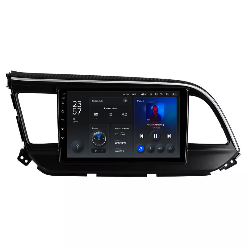 Автомагнитола штатная Teyes X1 для Hyundai Elantra 6 2018-2020 Android 2/32 Гб Wi-Fi/4G вариант B (1659940179)