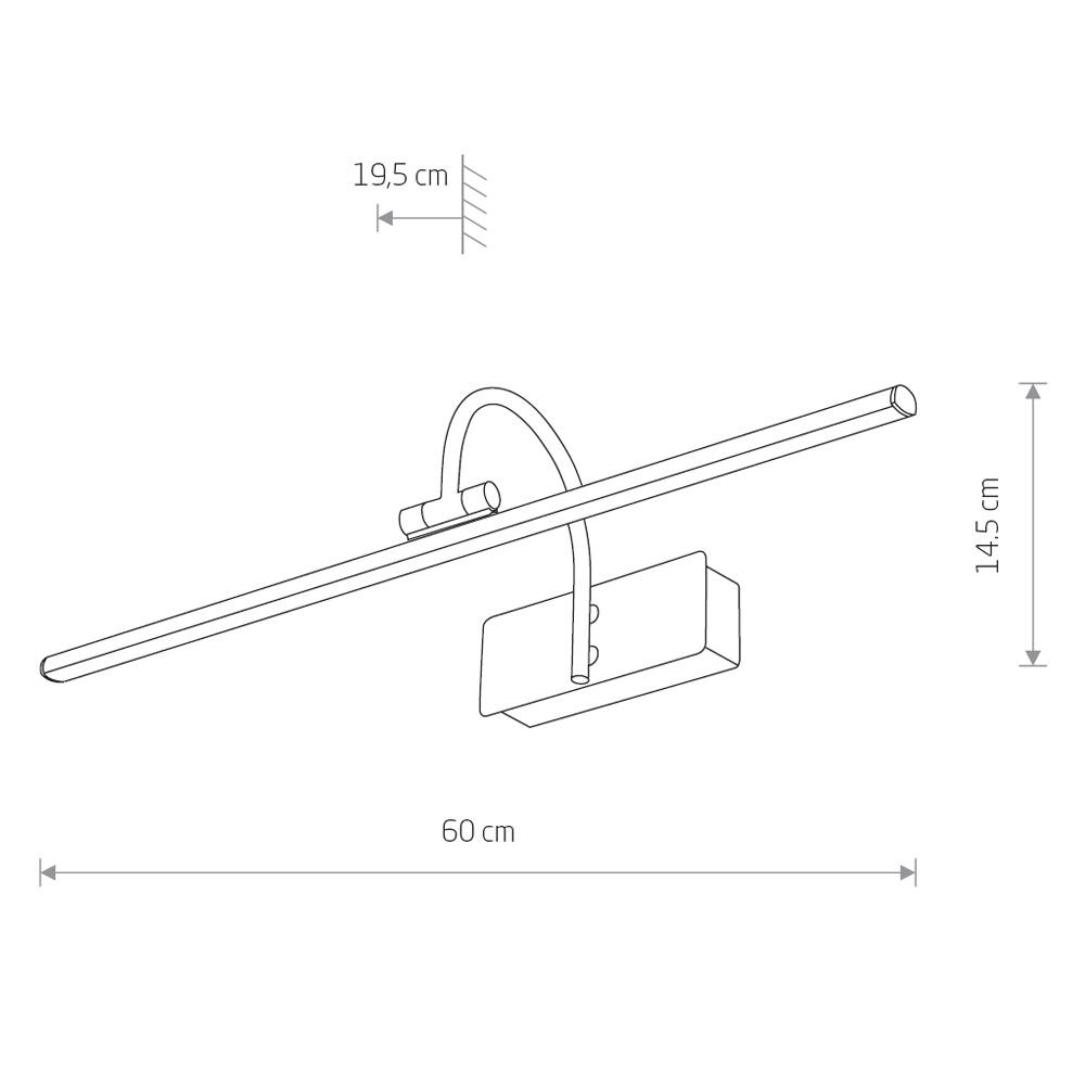 Подсветка Nowodvorski Giotto Led M (8170) - фото 2