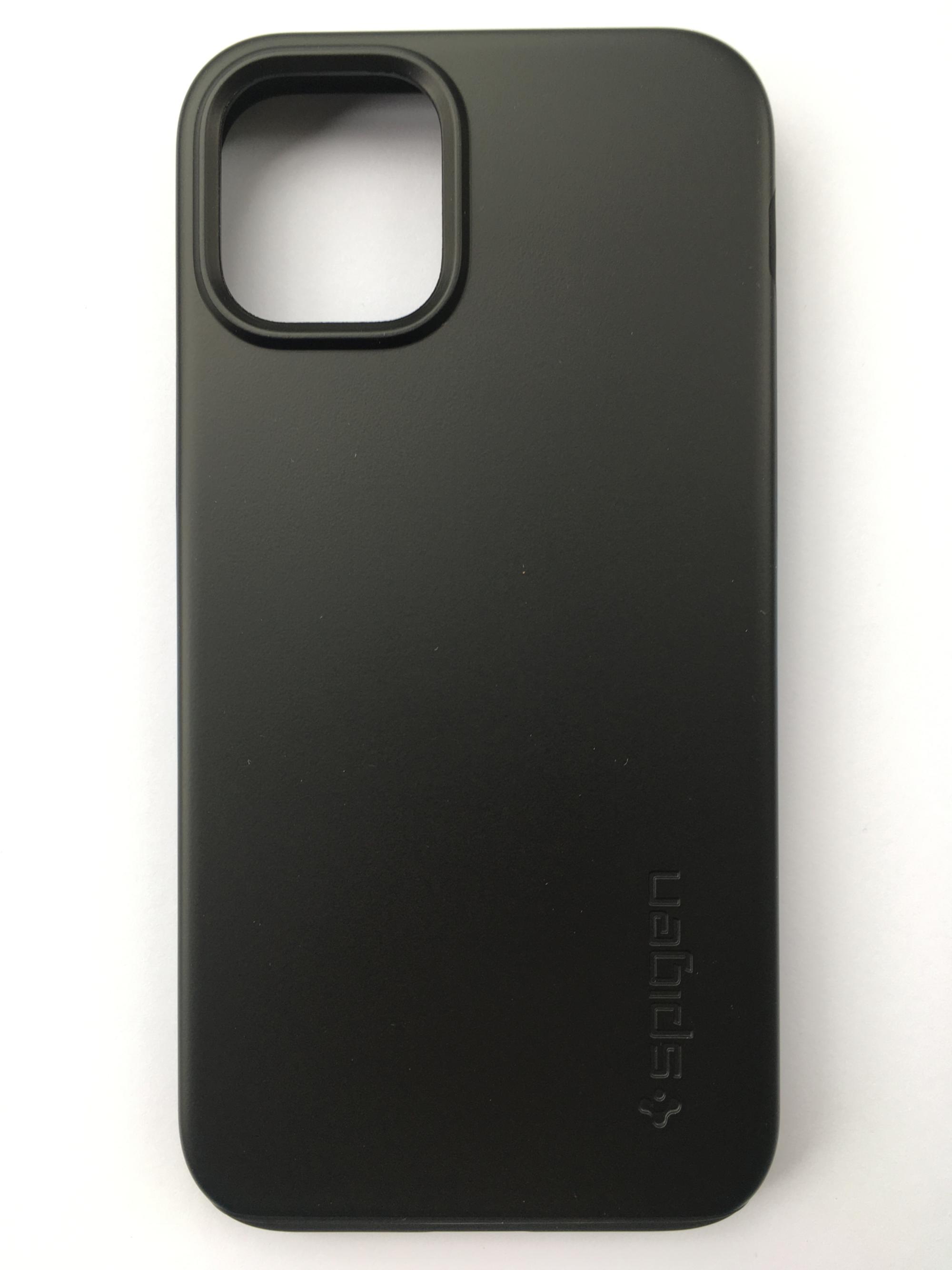 Чохол Spigen Thin Fit ACS01696 для Iphone 12/12 Pro (6.1") Black - фото 18