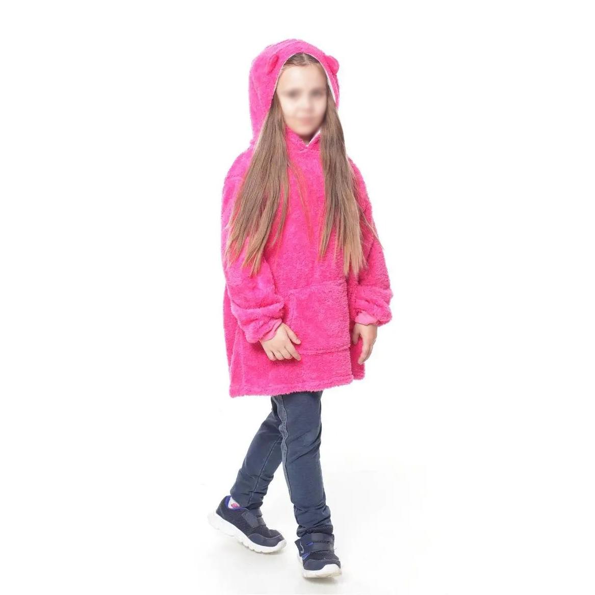 Детская толстовка трансформер Huggle Pets Hoodie 2в1 Розовая кошечка (1009546-Pink-1) - фото 4