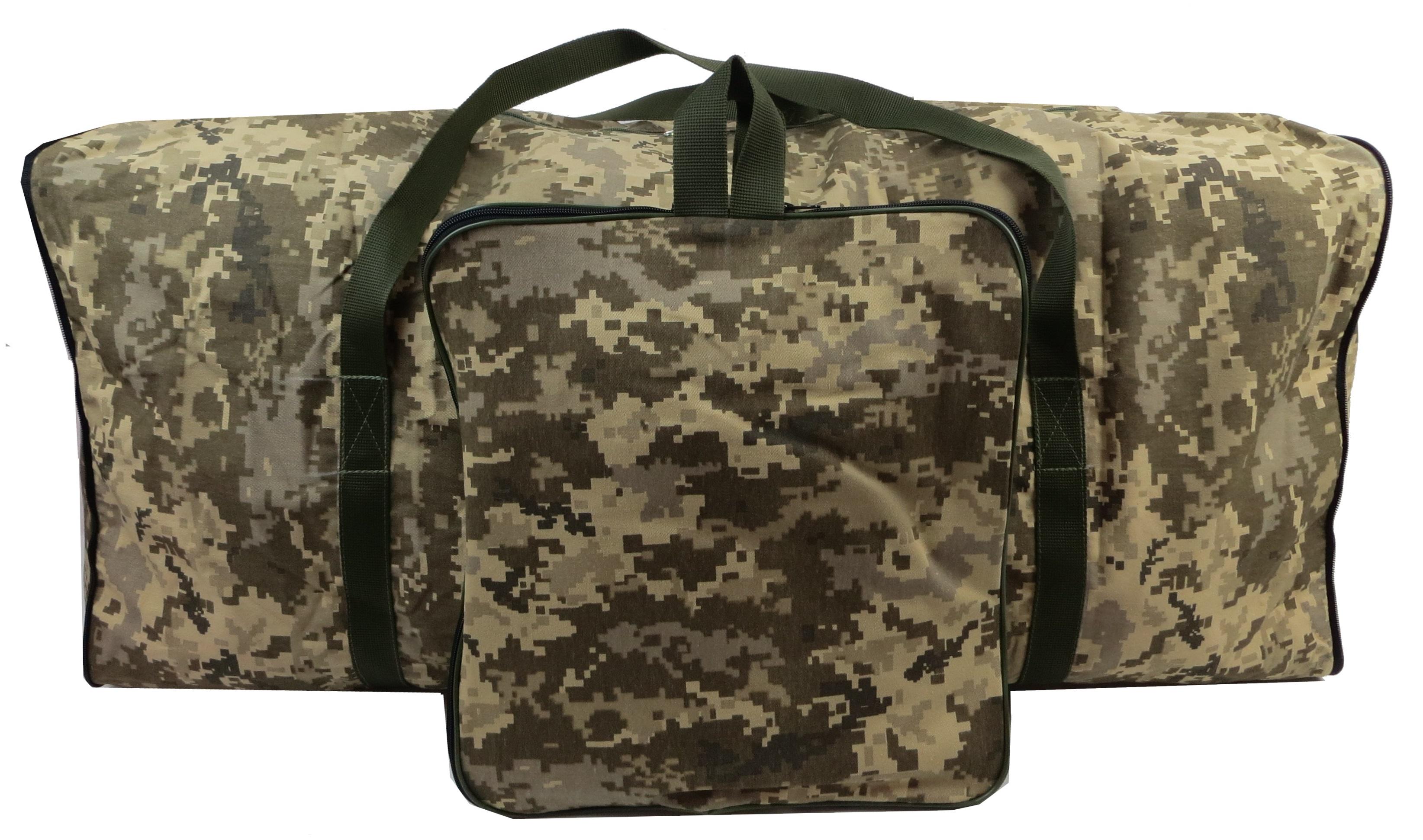 Сумка Ukr military складная дорожная из кордуры 105 л Пиксель (S1645283)