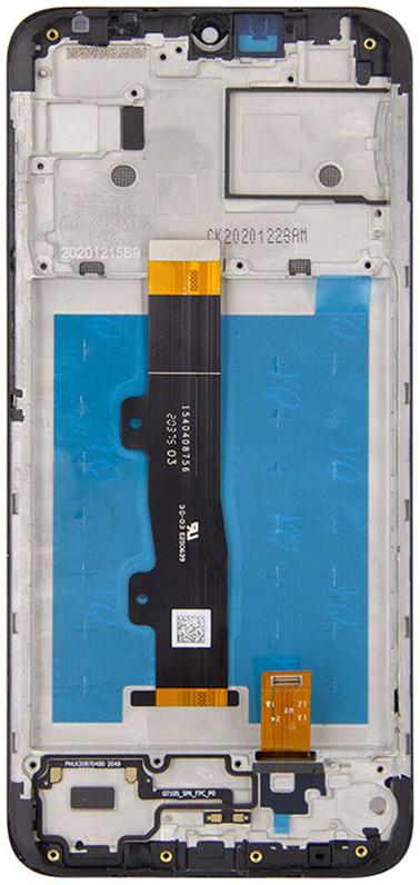 Дисплей и сенсор с передней панелью для Motorola E7 Power XT2097 Black Дисплей и сенсор с передней панелью для Motorola E7 Power XT2097 Black