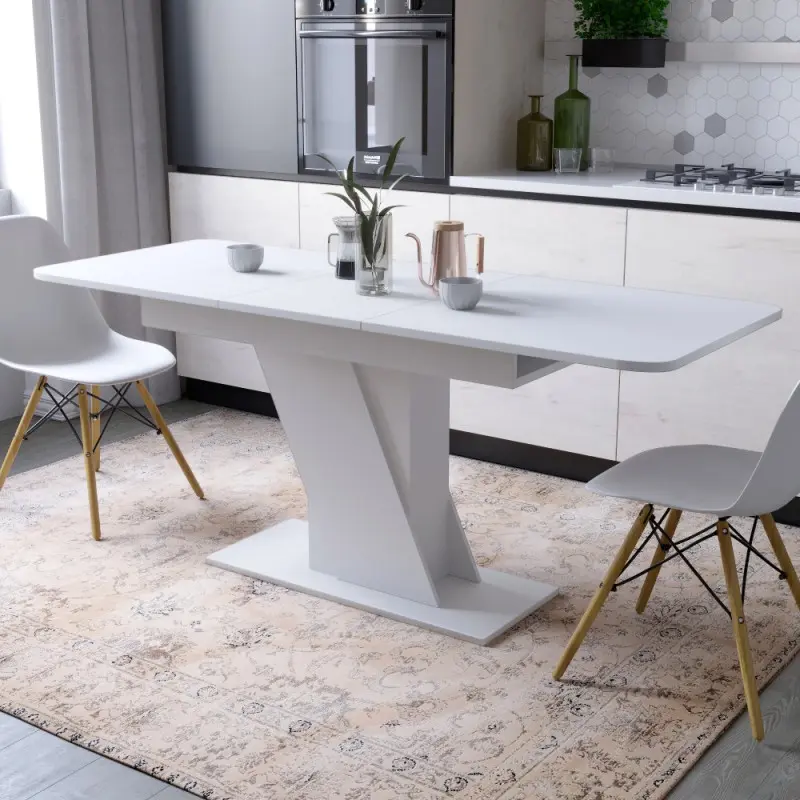 Обеденный стол раскладной Lion Greys 1360/1760х680х750 мм Нимфея альба (Lion-045016) - фото 2