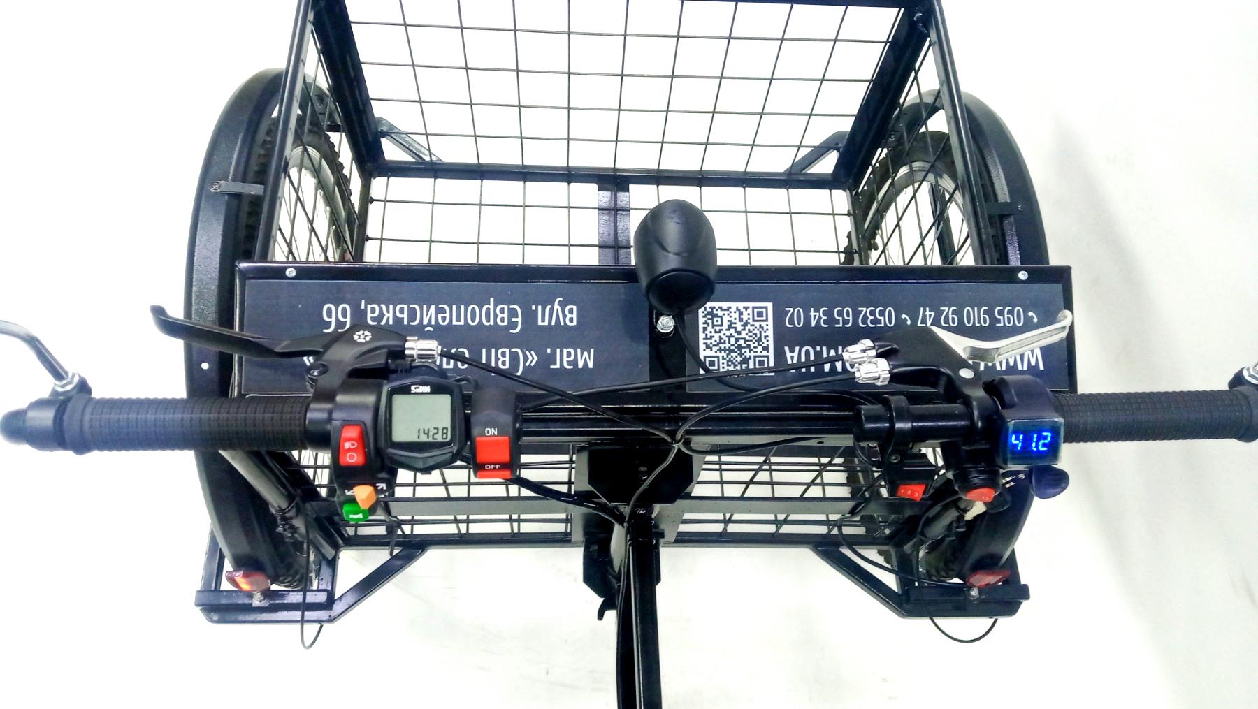 Електровелосипед триколісний Tiras FRONT DD PRO700 36V/35Ah (11116506) - фото 7