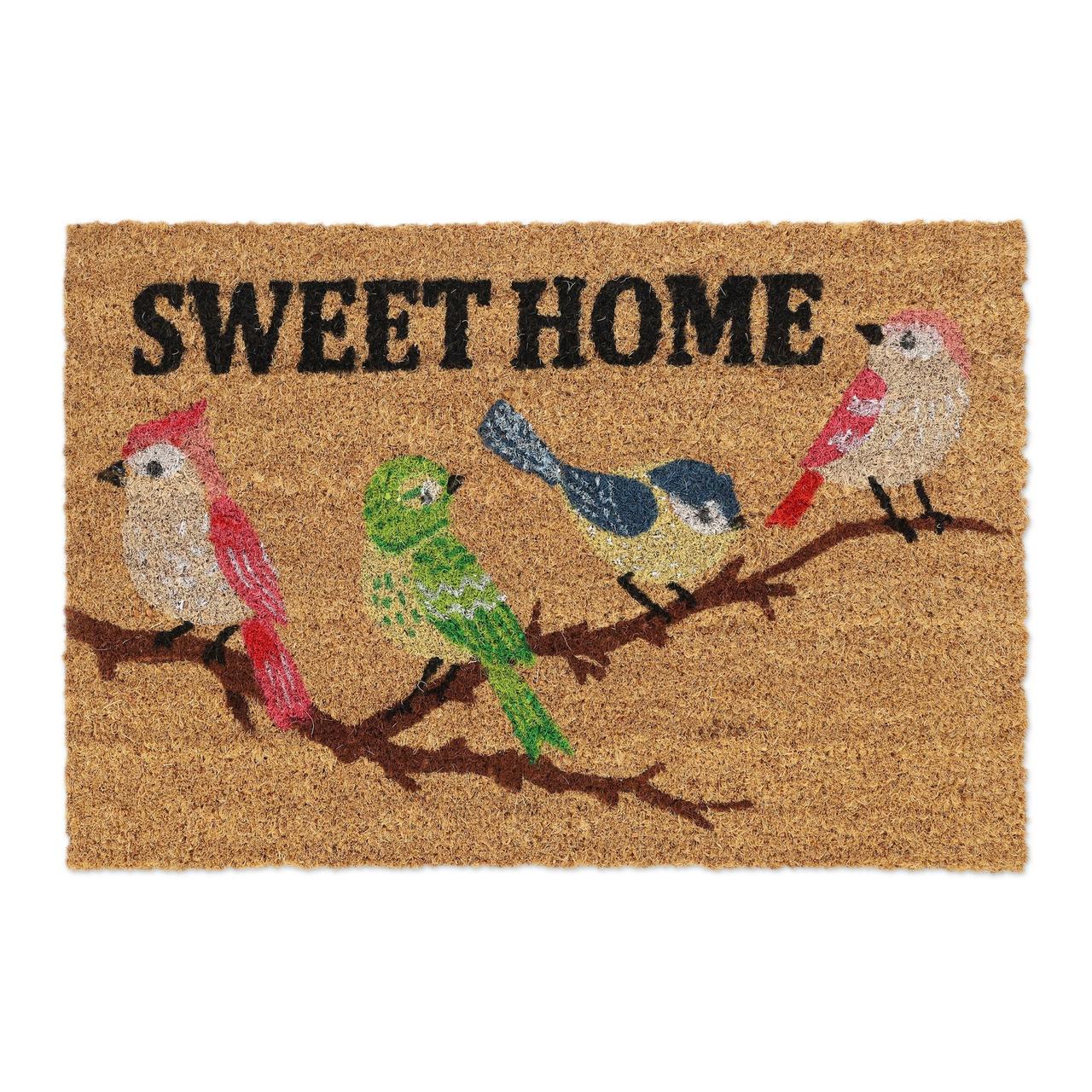 Коврик Relaxdays Sweet Home кокосовое волокно 60x40 см (10039036)
