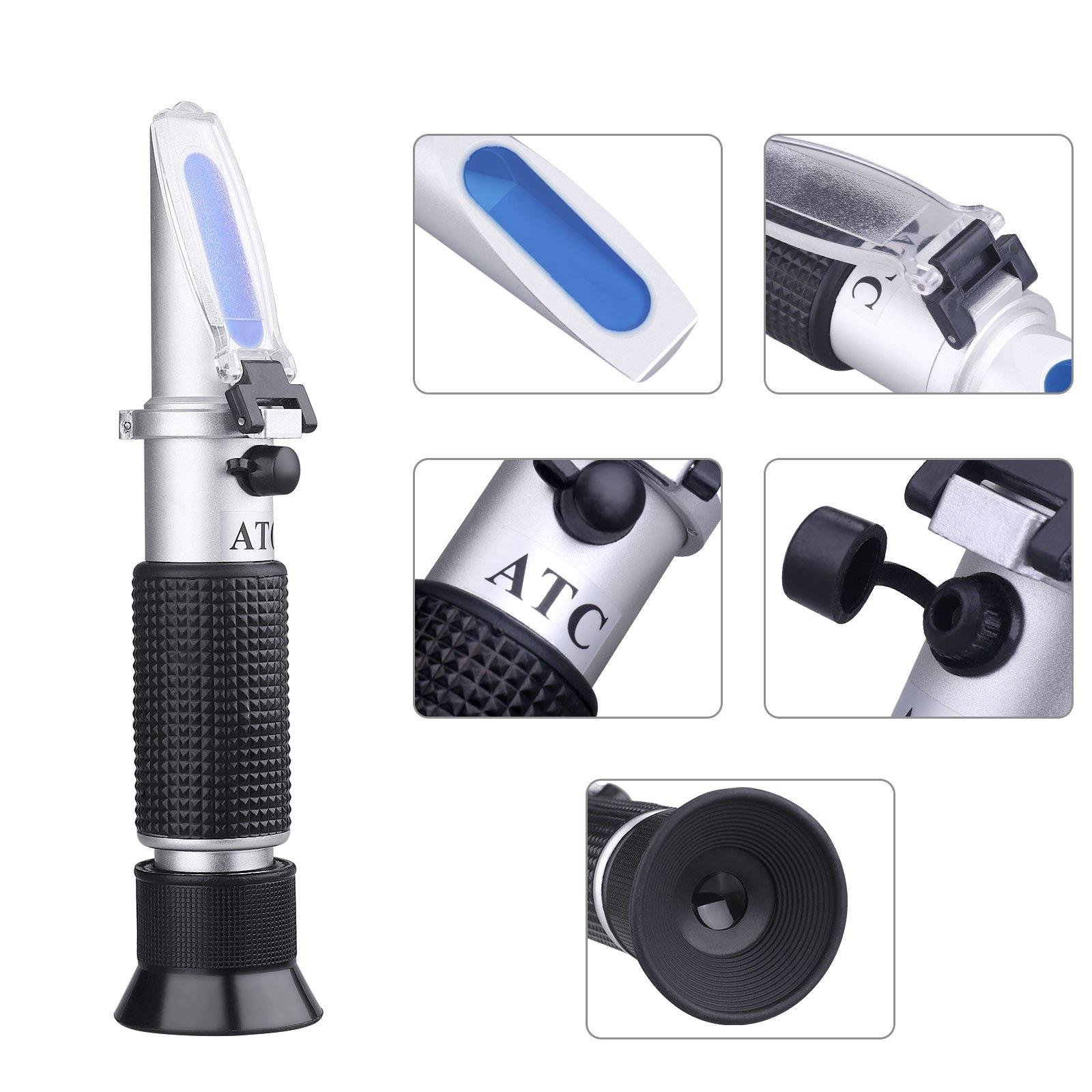 Рефрактометр Brix RZ 113 уровень сахара 0-32 (628888508) - фото 2