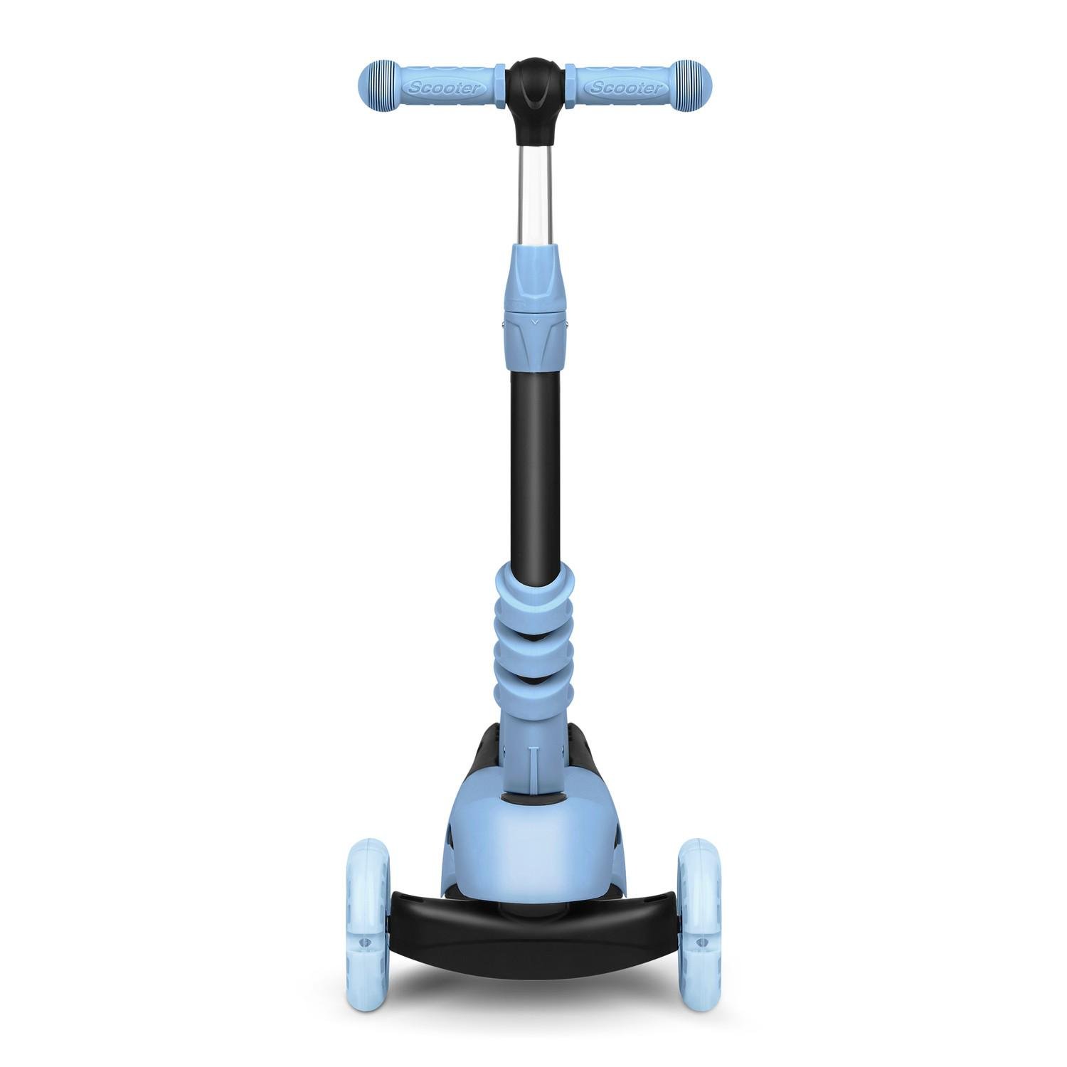 Самокат детский трехколесный Ricokids Todi Голубовато-серый (431587) - фото 7 Самокат детский трехколесный Ricokids Todi Голубовато-серый (431587) - фото 7