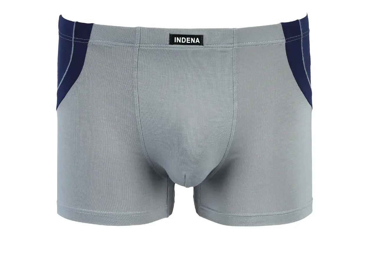 Мужские трусы INDENA Бамбук 2XL Светло-серый (205364)