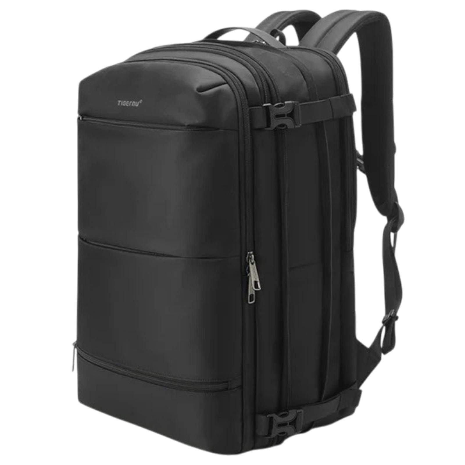Рюкзак расширяемый городской Tigernu T-B9831 для ноутбука 17" объем 37 л Черный (TGN-T-B9831-7053)