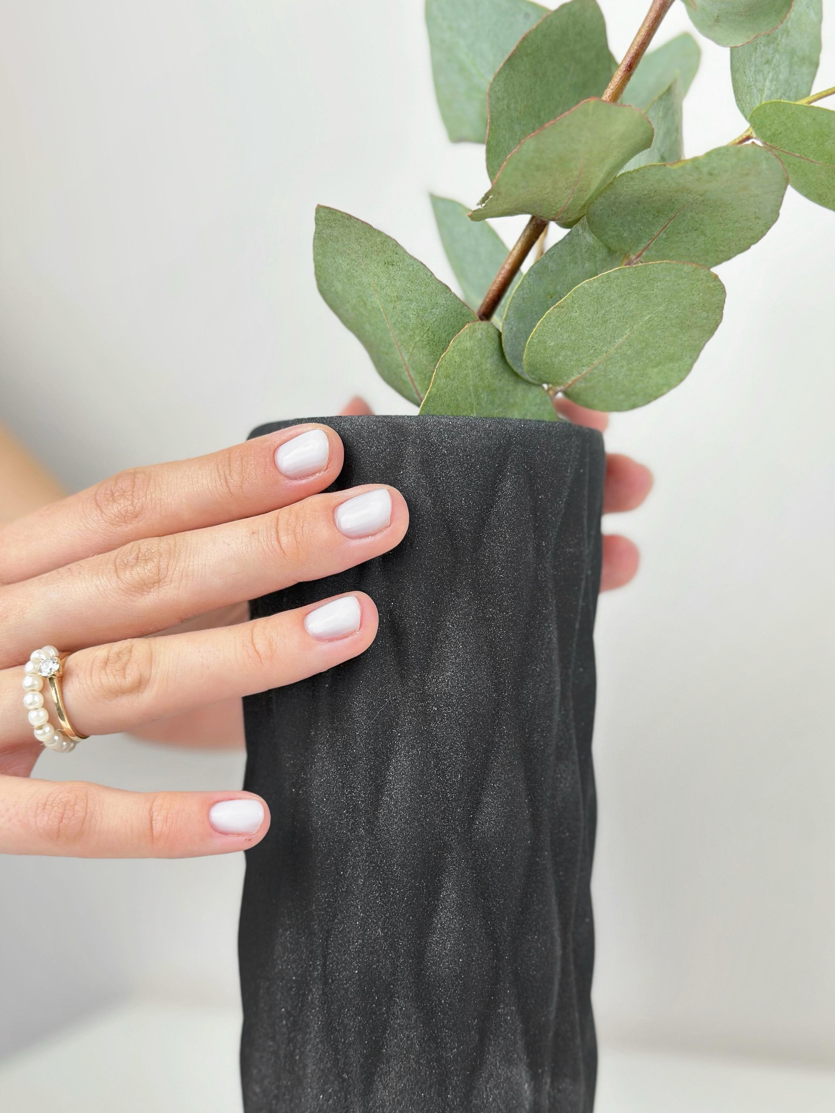 Ваза для квітів і декору глиняна керамічна Кристал 20 см Чорний (4001-15) - фото 4 Ваза для квітів і декору глиняна керамічна Кристал 20 см Чорний (4001-15) - фото 4