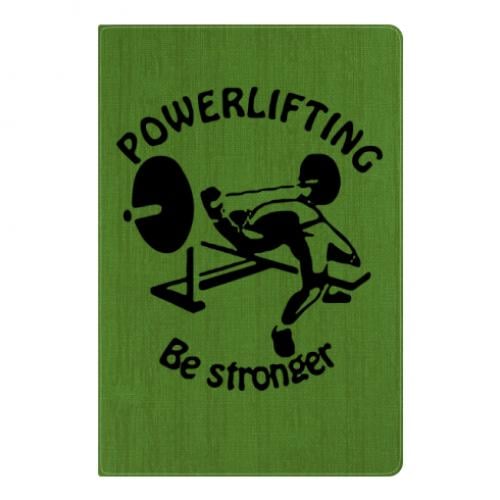 Блокнот А5 Powerlifting be Stronger в линию 112 листов Зеленый (2634632-10-6328)
