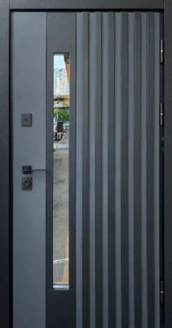 Дверь входная уличная Форт-М Ницца Premium Металл/МДФ со стеклом 860х2050 мм (28280140) Дверь входная уличная Форт-М Ницца Premium Металл/МДФ со стеклом 860х2050 мм (28280140)