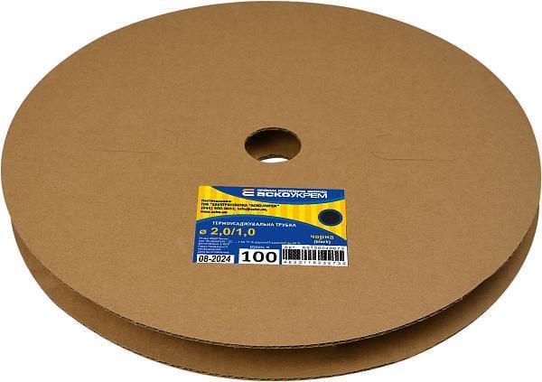 Трубка термоусаджувальна АСКО-УКРЕМ 2/1 мм 100 м Чорний (28684839)