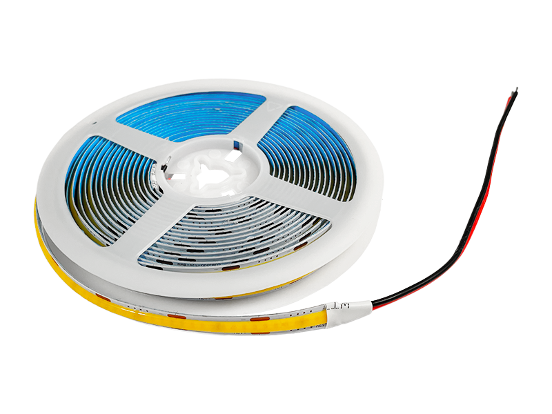 Светодиодная лента 1 м COB/FCOB 320 LED 12В 8Вт/м IP20 4000К нейтральный белый (4774)