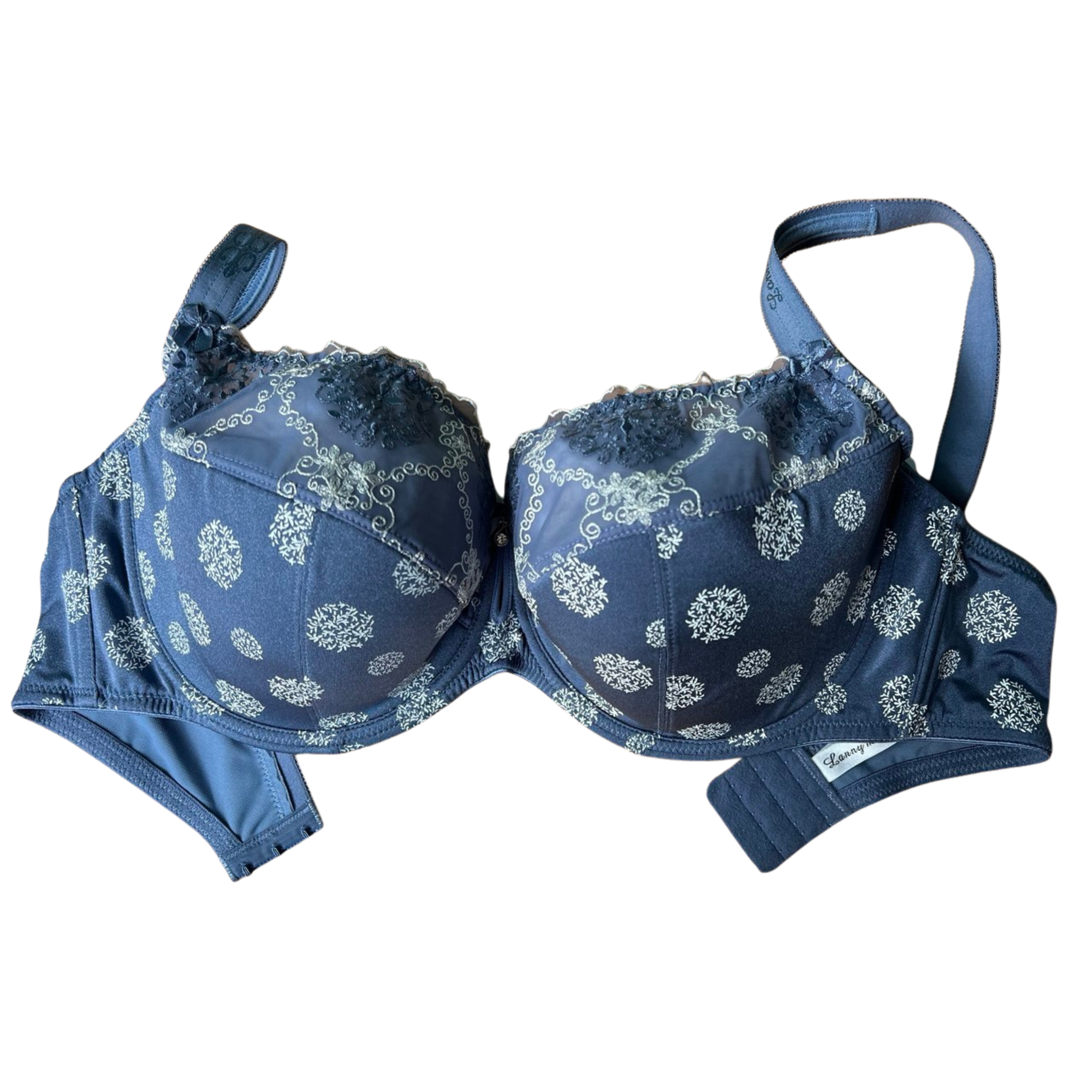 Бюстгальтер з кісточками Lanny Mode напівпоролон 90F Світло-синій (12491) - фото 3 Бюстгальтер з кісточками Lanny Mode напівпоролон 90F Світло-синій (12491) - фото 3