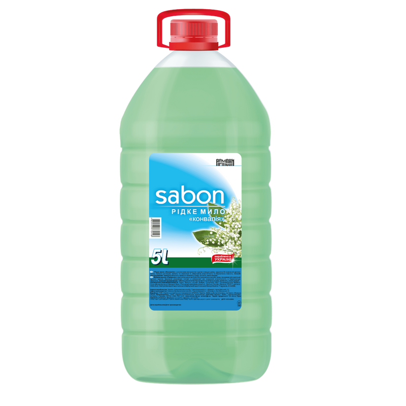Мыло жидкое Армони Sabon Ландыш 5 л (5356)