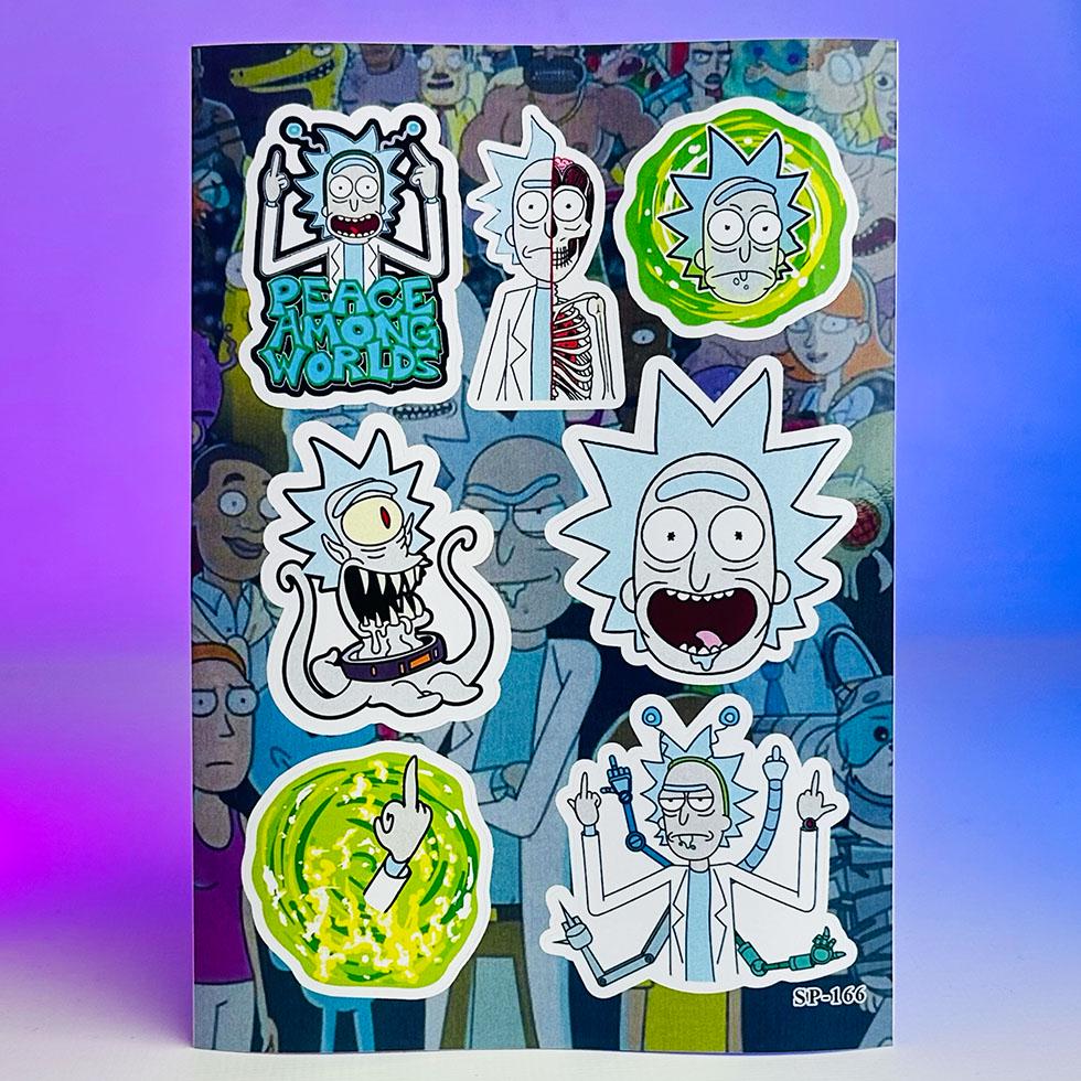 Стикер-пак Rick and Morty Rick SP-166 (00000000711)