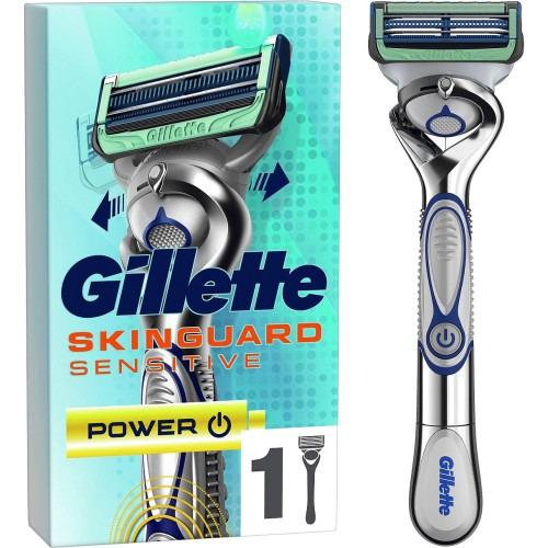Станок для гоління чоловічий Gillette Skinguard POWER Sensitive Flexball з 1 змінним картриджем (13547824)