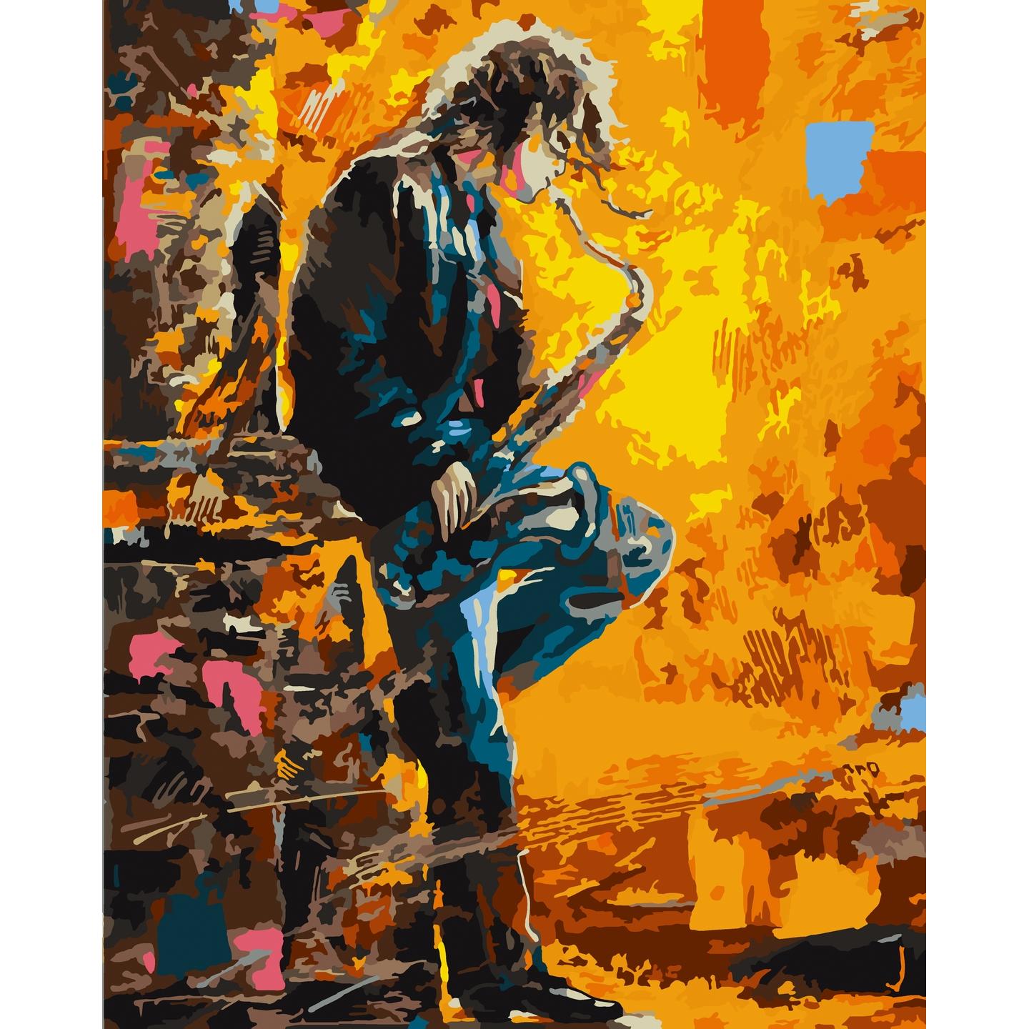 Картина по номерам ART CRAFT Саксофонист 40x50 см Разноцветный (PM-194-K-406)