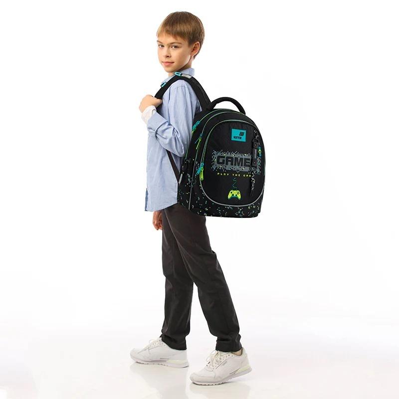 Школьный рюкзак KITE Education 18 л Черный (K26-700M-4)