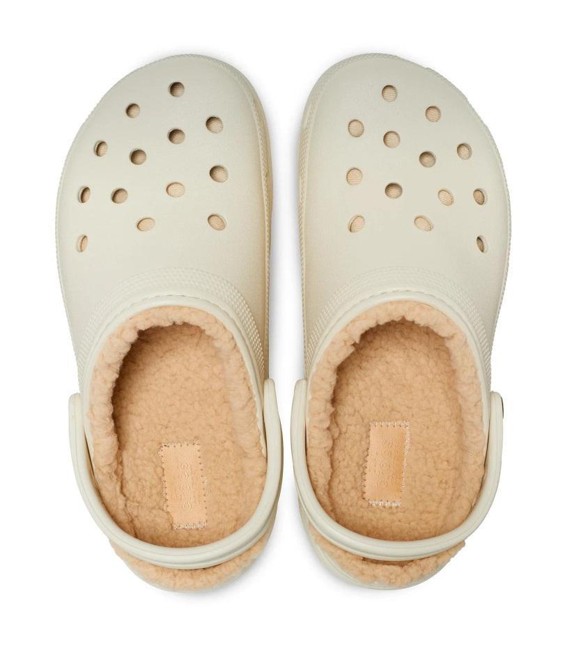 Сабо Crocs Classic Platform Lined Clog M5 р. 37/24 см Bone (20566521) - фото 4 Сабо Crocs Classic Platform Lined Clog M5 р. 37/24 см Bone (20566521) - фото 4