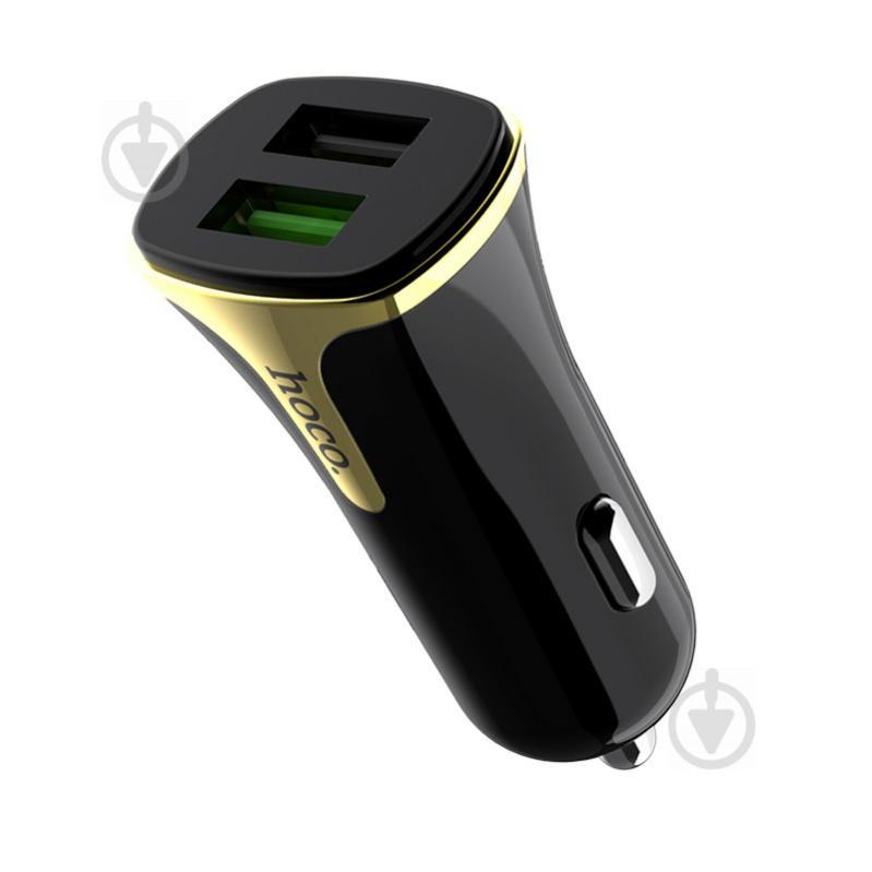 АЗУ Hoco Z31 QC3.0 (2USB/3.4A) (Чорний) 784360