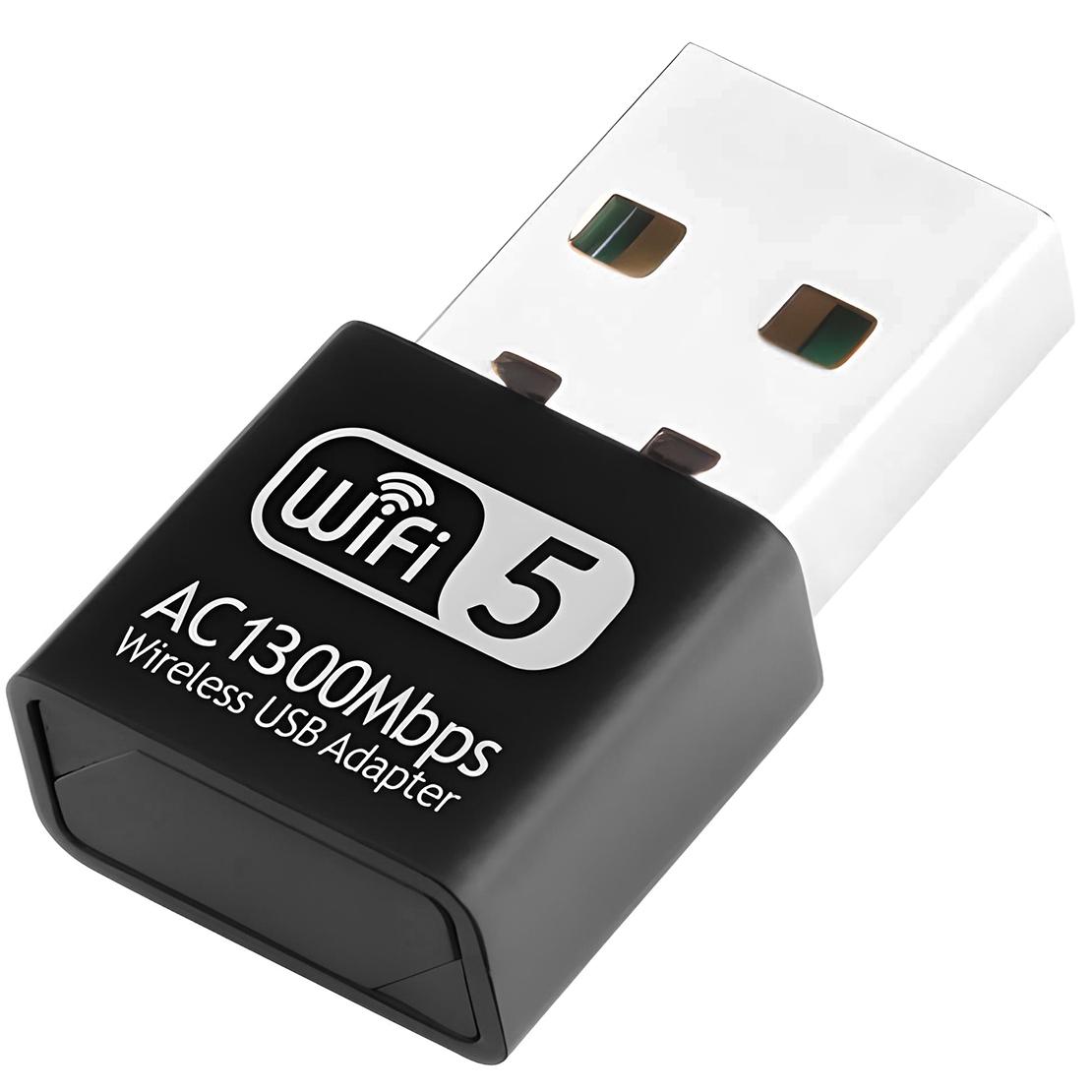 Адаптер мережевий Addap UWA-06 USB Wifi дводіапазонний 2,4 ГГц/5 ГГц 1300 Мбіт/с - фото 14 Адаптер мережевий Addap UWA-06 USB Wifi дводіапазонний 2,4 ГГц/5 ГГц 1300 Мбіт/с - фото 14