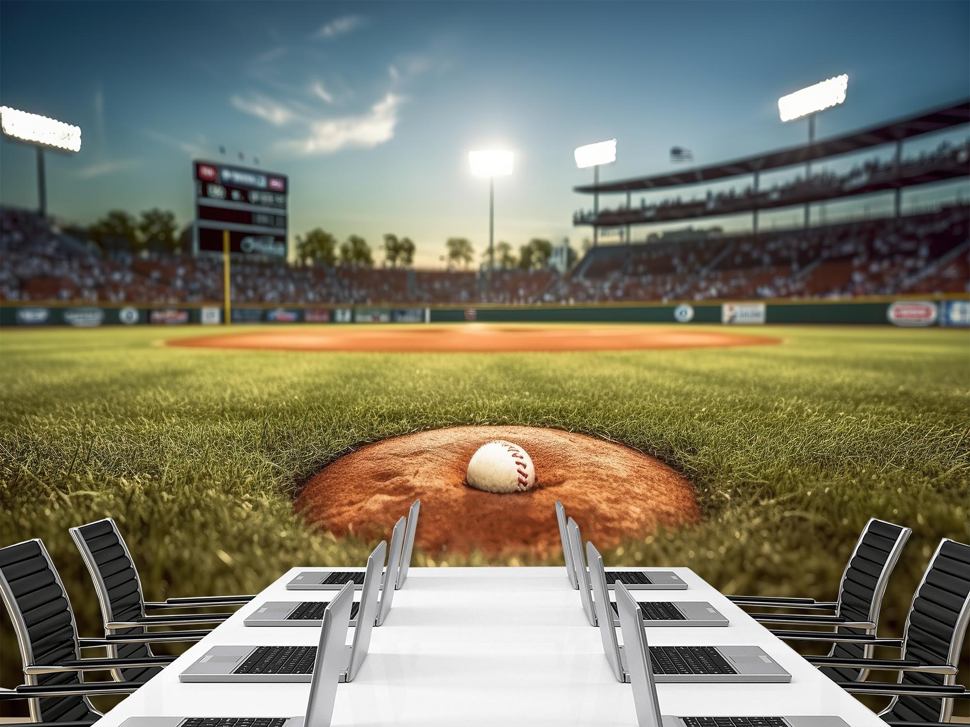 Фотообои флизелиновые Upstream Бейсбольное поле 180х120 см (SPF-159/2) - фото 7