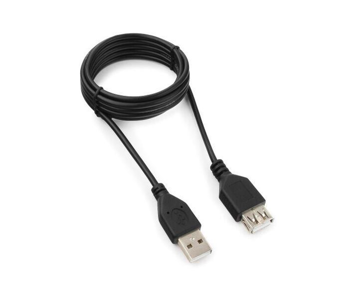 Кабель USB AM-AF 1,5 м Черный (3468)