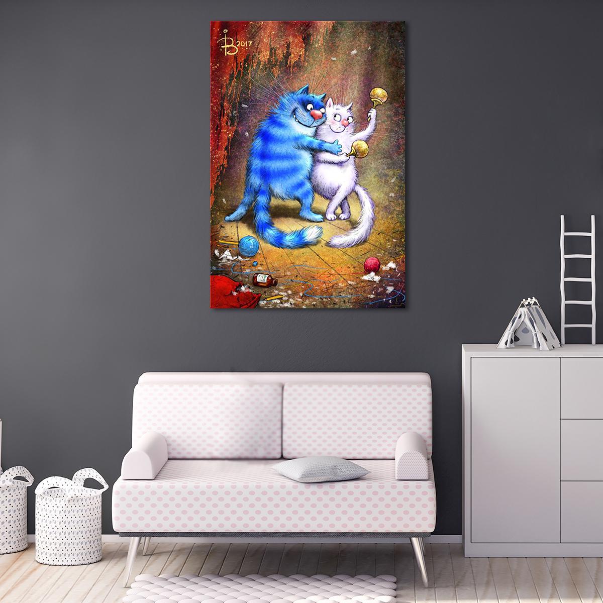 Модульная картина Танец с маракасами 1 модуль 50x75 см