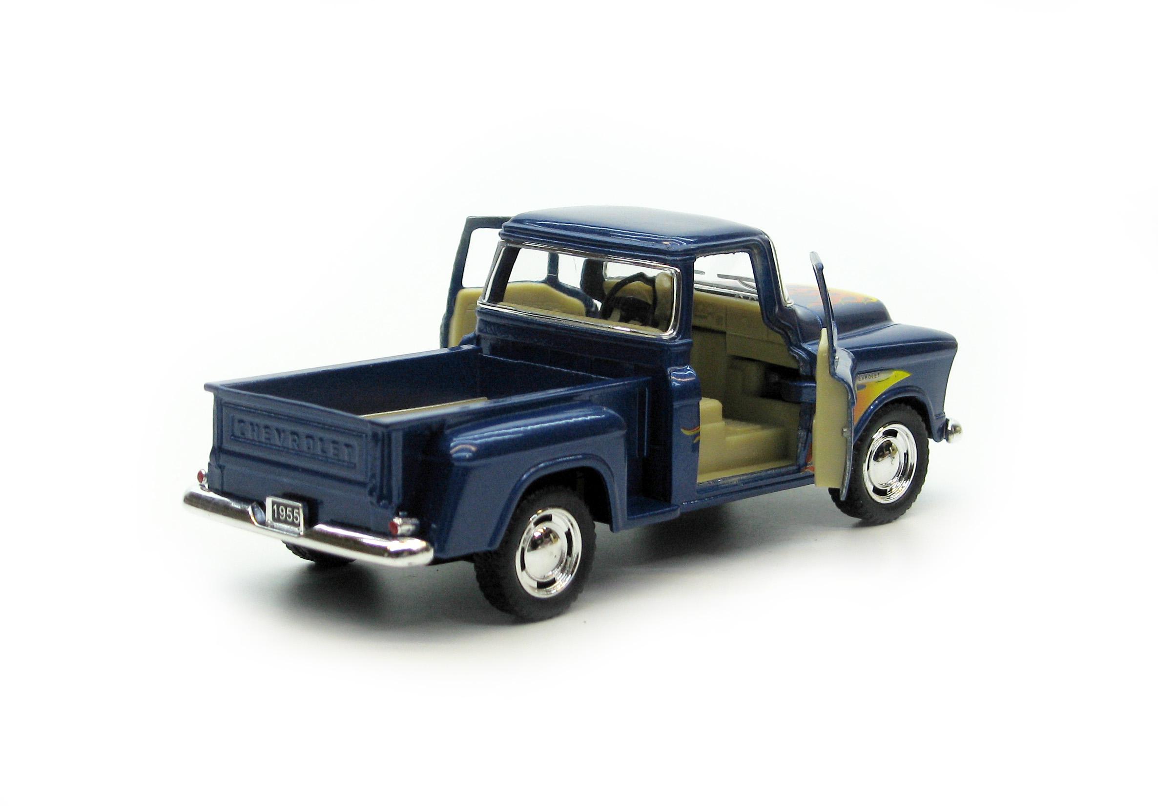 Машина металлическая KT5330F Chevy Stepside Pick-up with printing 1955 - фото 5 Машина металлическая KT5330F Chevy Stepside Pick-up with printing 1955 - фото 5