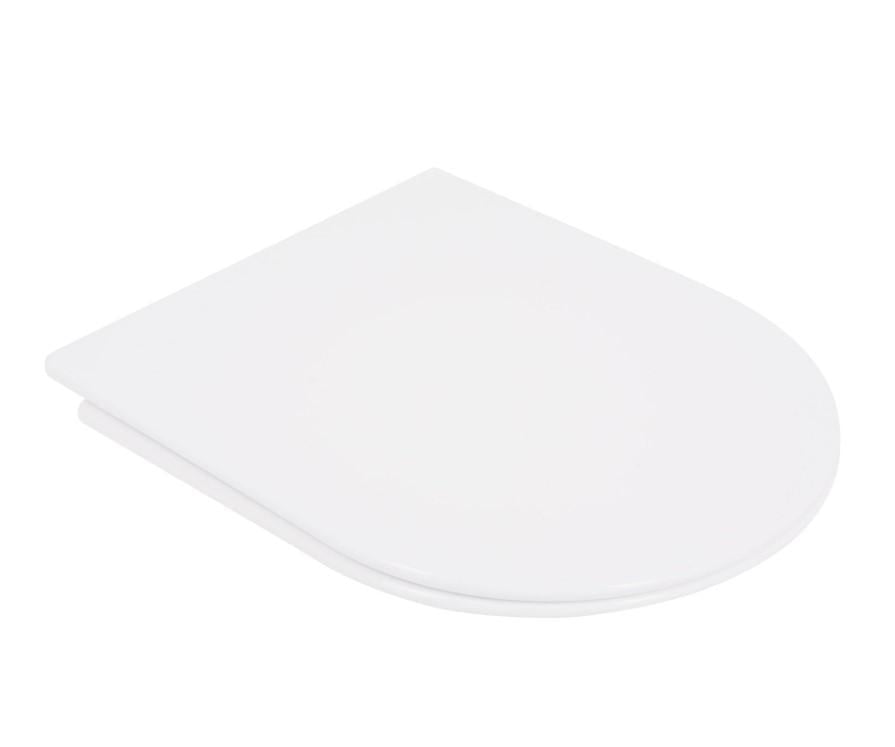 Сидіння для унітазу Q-tap Presto з мікроліфтом Slim (QT26991217AW) Сидіння для унітазу Q-tap Presto з мікроліфтом Slim (QT26991217AW)
