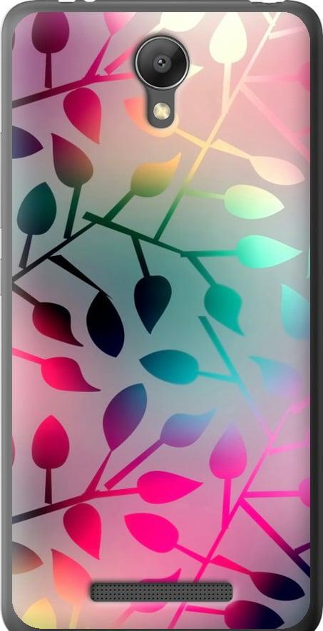 Чехол на Xiaomi Redmi Note 2 Листья (2235t-96-42517)