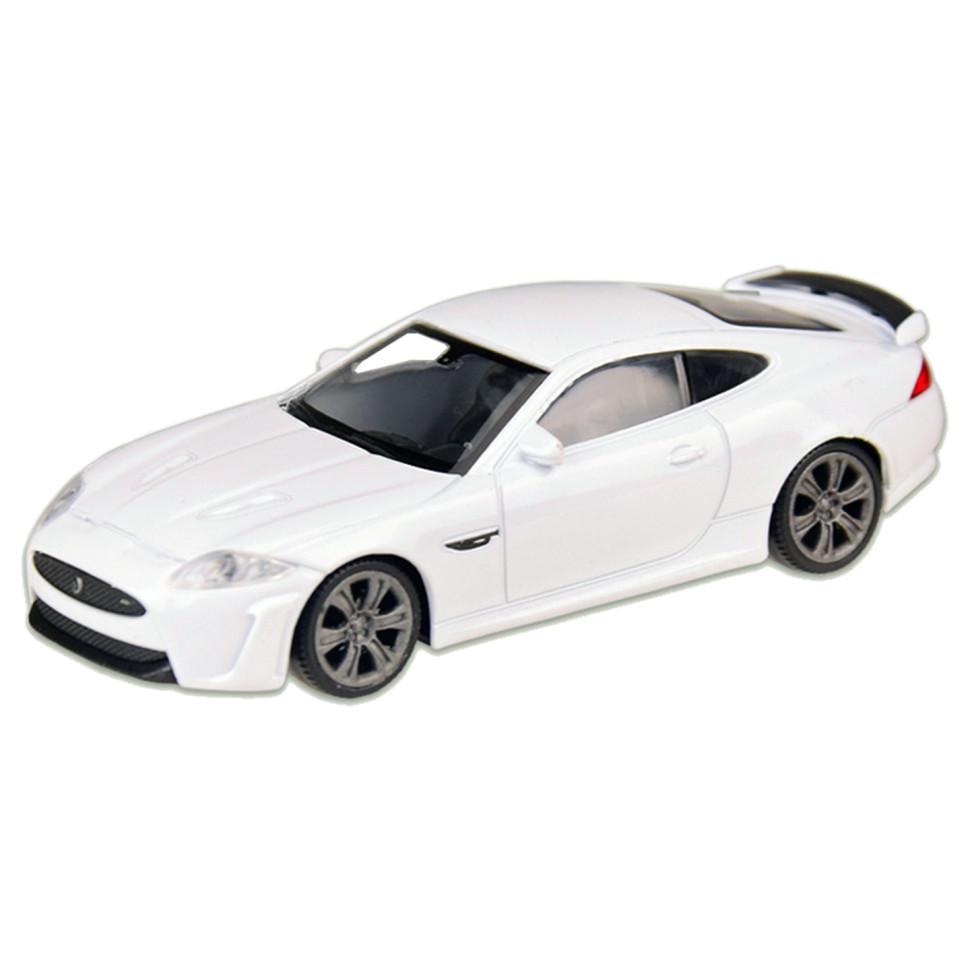 Машина металева jaguar xkr s welly 44045cw масштаб 1:43 Білий (RLT26183s34448)