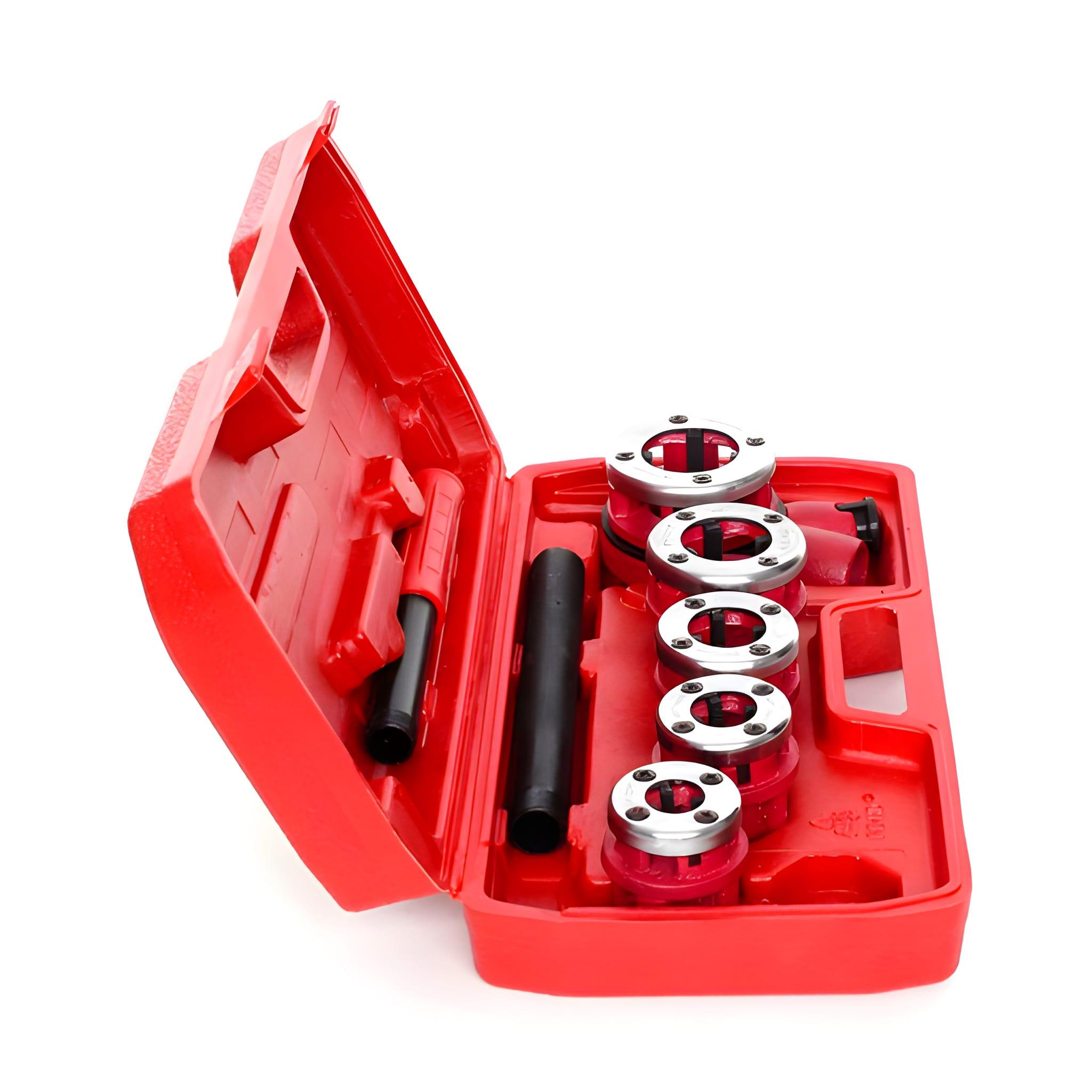 Набір плашок та клуп різьбонарізний Kraft&Dele KD331 5 шт. - фото 5