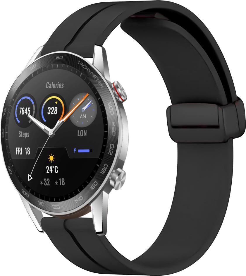 Ремешок для смарт-часов Rysta для Honor Magic Watch 2 46 мм Black (41877-2B)