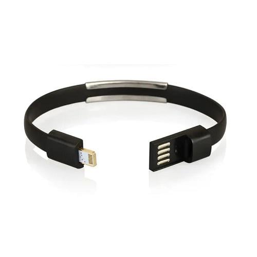 Кабель-браслет Kingda Lightning S0552 Чорний (6b73ea8b) - фото 4 Кабель-браслет Kingda Lightning S0552 Чорний (6b73ea8b) - фото 4