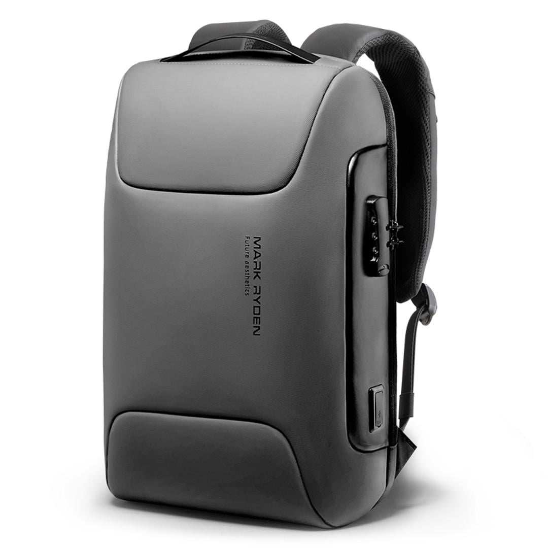Рюкзак Антивор Mark Ryden Odyssey MR9116 со встроенным замком, 15,6" с USB 21 л Серый
