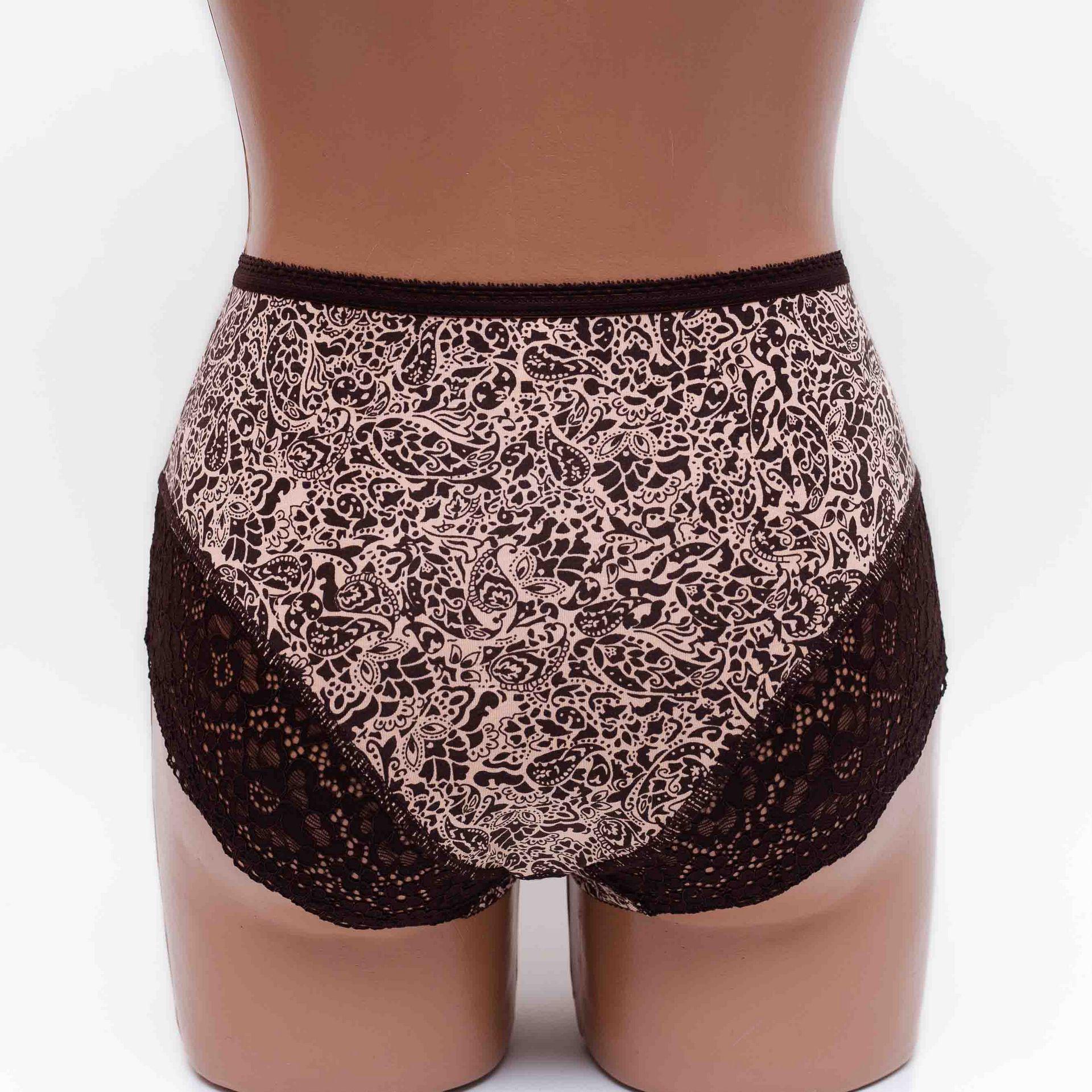 Трусики максі Lanny mode L Коричневий/Бежевий (55848) - фото 2 Трусики максі Lanny mode L Коричневий/Бежевий (55848) - фото 2