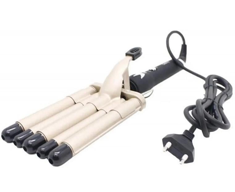 Плойка-стайлер для волос Gemei GM-2933 5 волн 45 Вт (2390000039) - фото 2 Плойка-стайлер для волос Gemei GM-2933 5 волн 45 Вт (2390000039) - фото 2