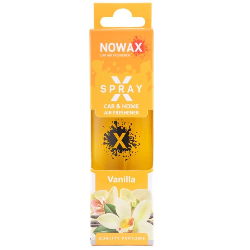 Ароматизатор Nowax X Spray Vanilla в коробке (NX07591)