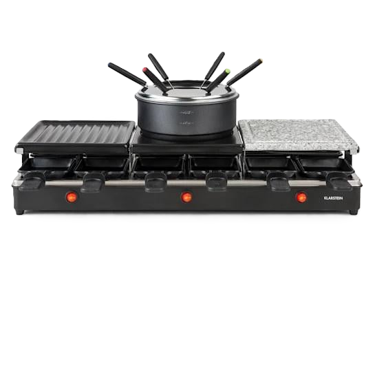 Гриль раклет из фондя KLARSTEIN Fonduelette 3в1 12 человек XL 1650 W (10035220) Гриль раклет из фондя KLARSTEIN Fonduelette 3в1 12 человек XL 1650 W (10035220)