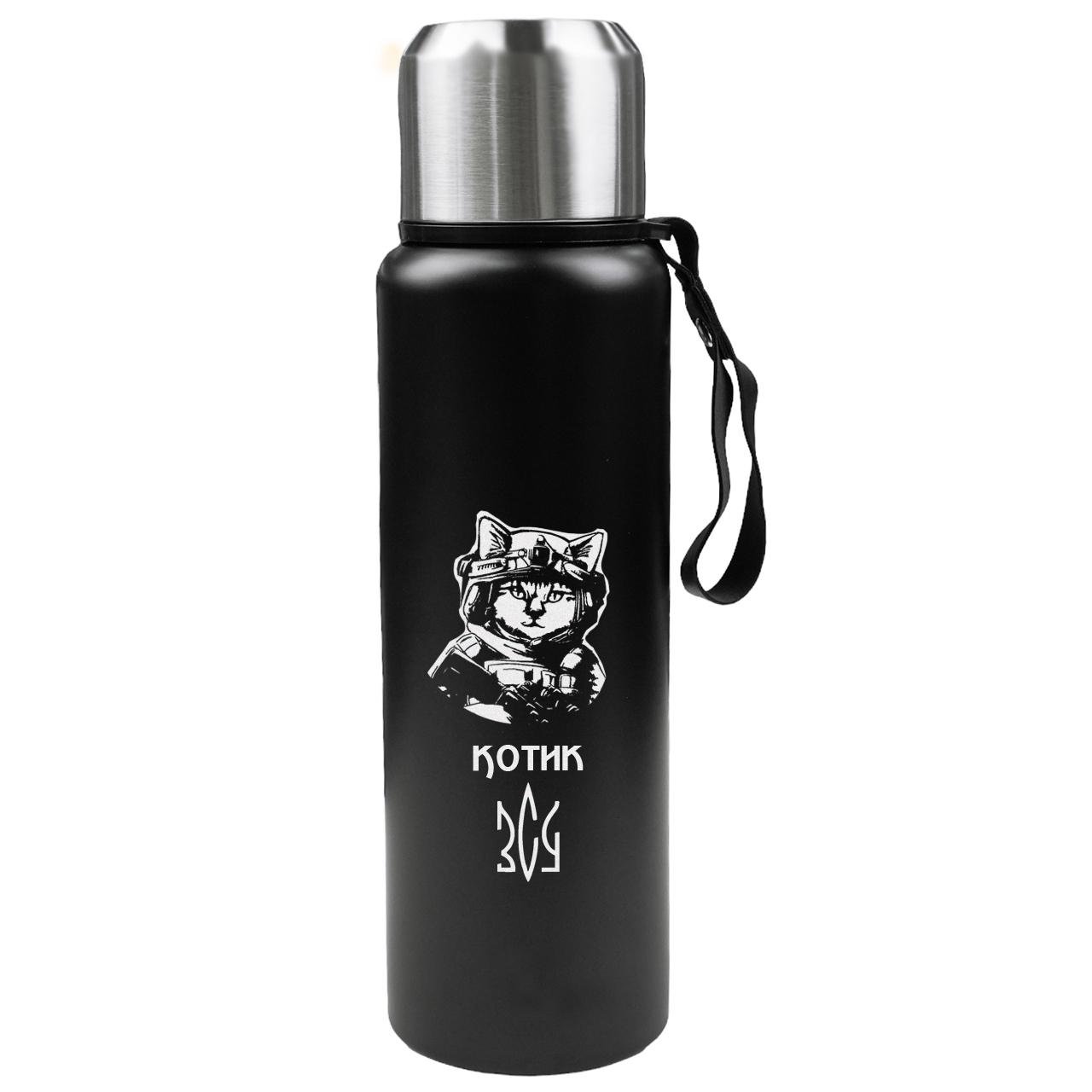 Термос подарочный Котик ВСУ 1000 мл (22818763)