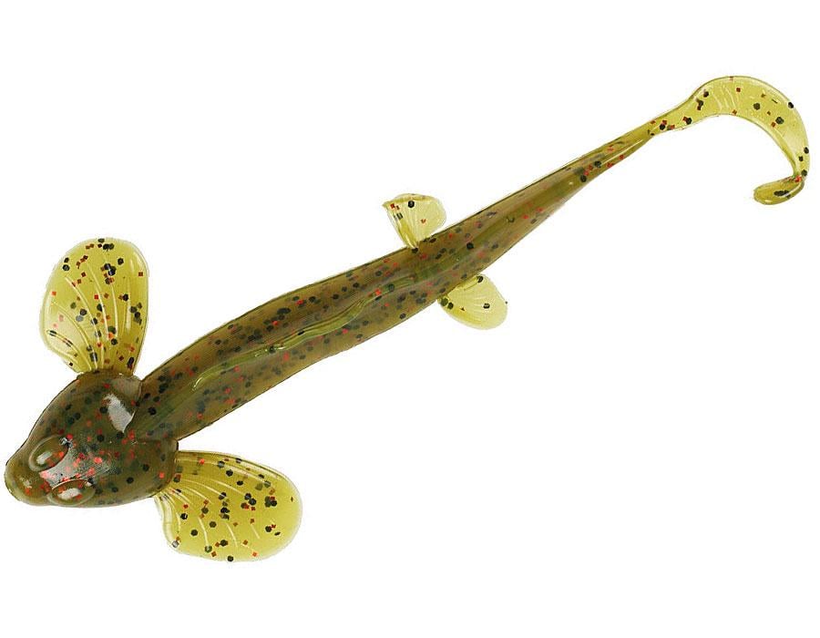 Силиконовый твистер JEWEL BAIT Sculpin Hypertail 7.5 см 8 шт. Rootbeer Pepper (10589)