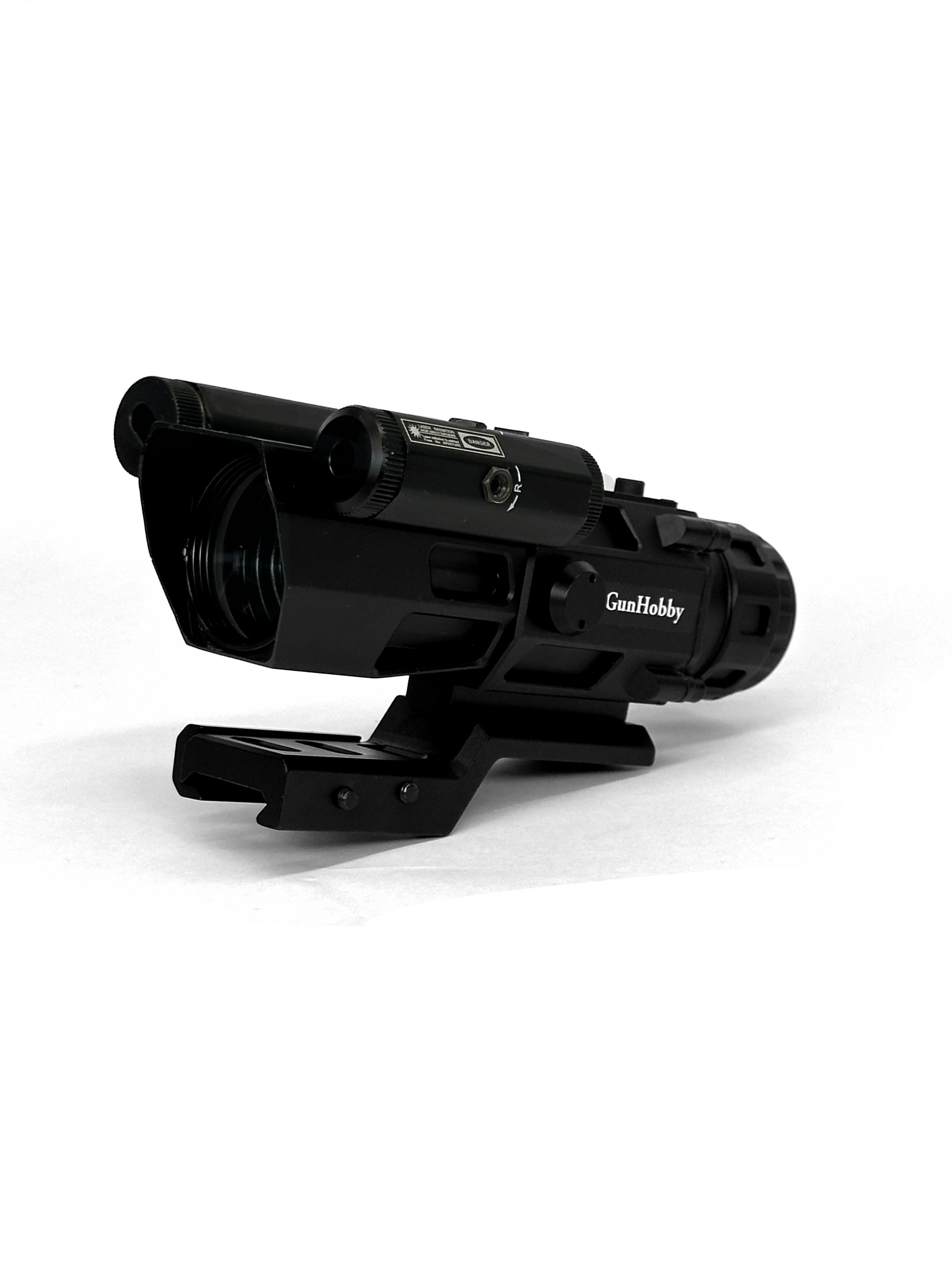 Коліматорній приціл призматичний Gunhobby Fatal 4х32 з ЛЦВ - фото 4 Коліматорній приціл призматичний Gunhobby Fatal 4х32 з ЛЦВ - фото 4