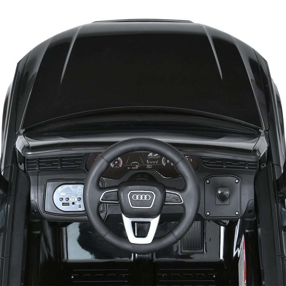 Дитячий електромобіль Bambi джип Audi Q7 M 5796EBLR Чорний - фото 5 Дитячий електромобіль Bambi джип Audi Q7 M 5796EBLR Чорний - фото 5
