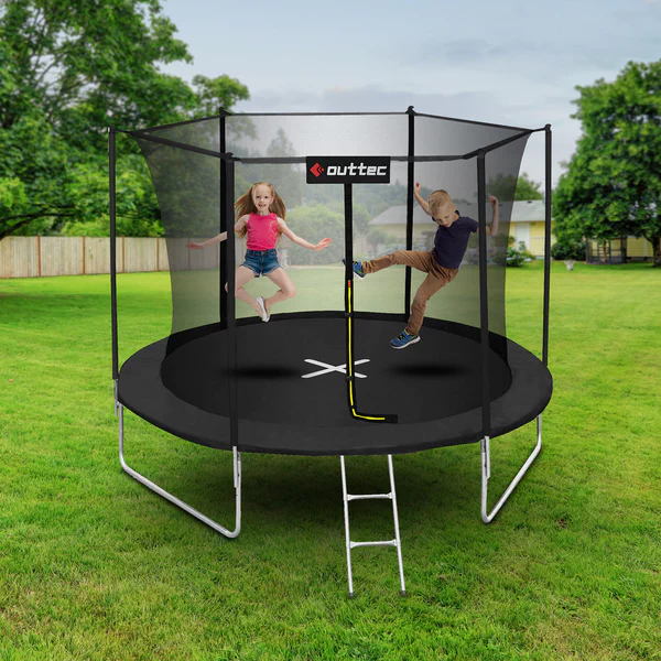 Батут Outtec Inside Net с внутренней сеткой 10 футов 305 см Черный (414503) - фото 3 Батут Outtec Inside Net с внутренней сеткой 10 футов 305 см Черный (414503) - фото 3