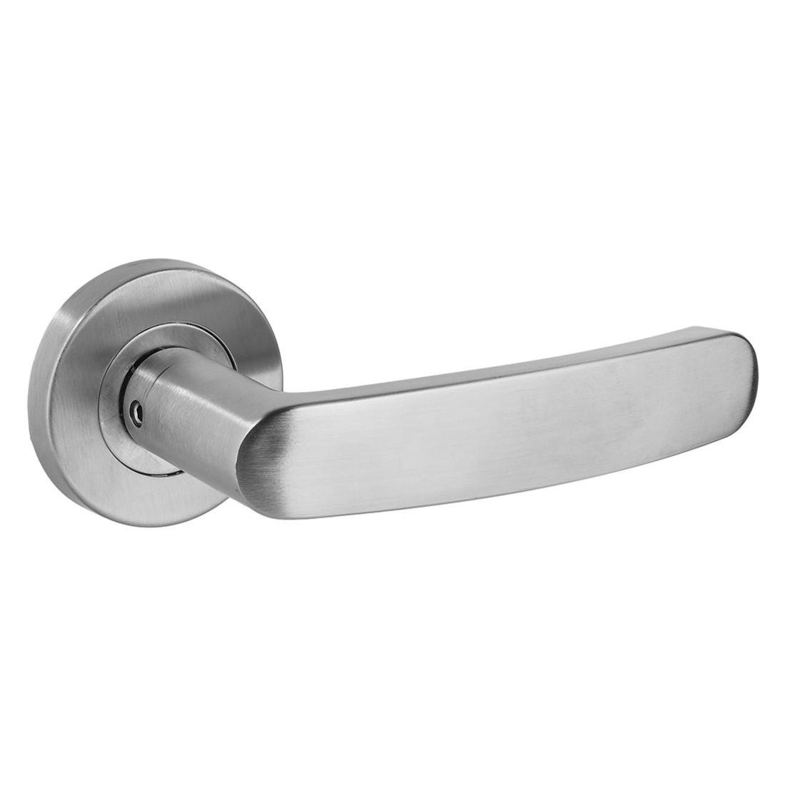 Дверная ручка на розетке Siba ECO SAFIR из нержавеющей стали (SSD23 0 22 22)