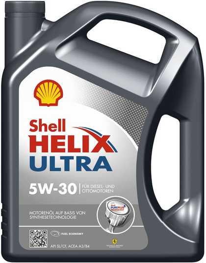 Моторное масло SHELL Helix Ultra 5W-30, 4 л